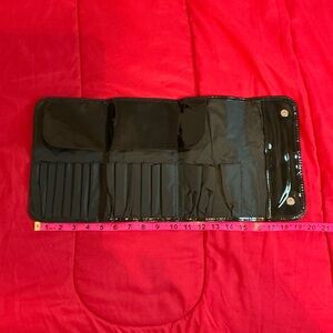 Black Makeup Brush Carrier